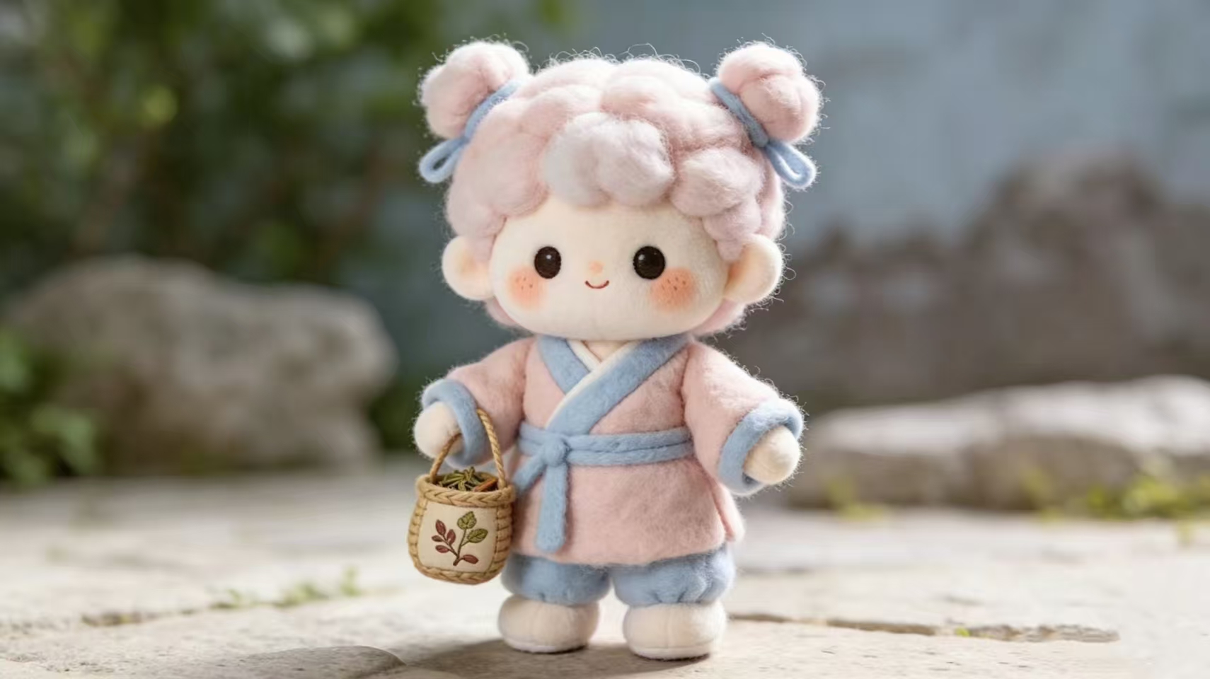钧瓷小药童
